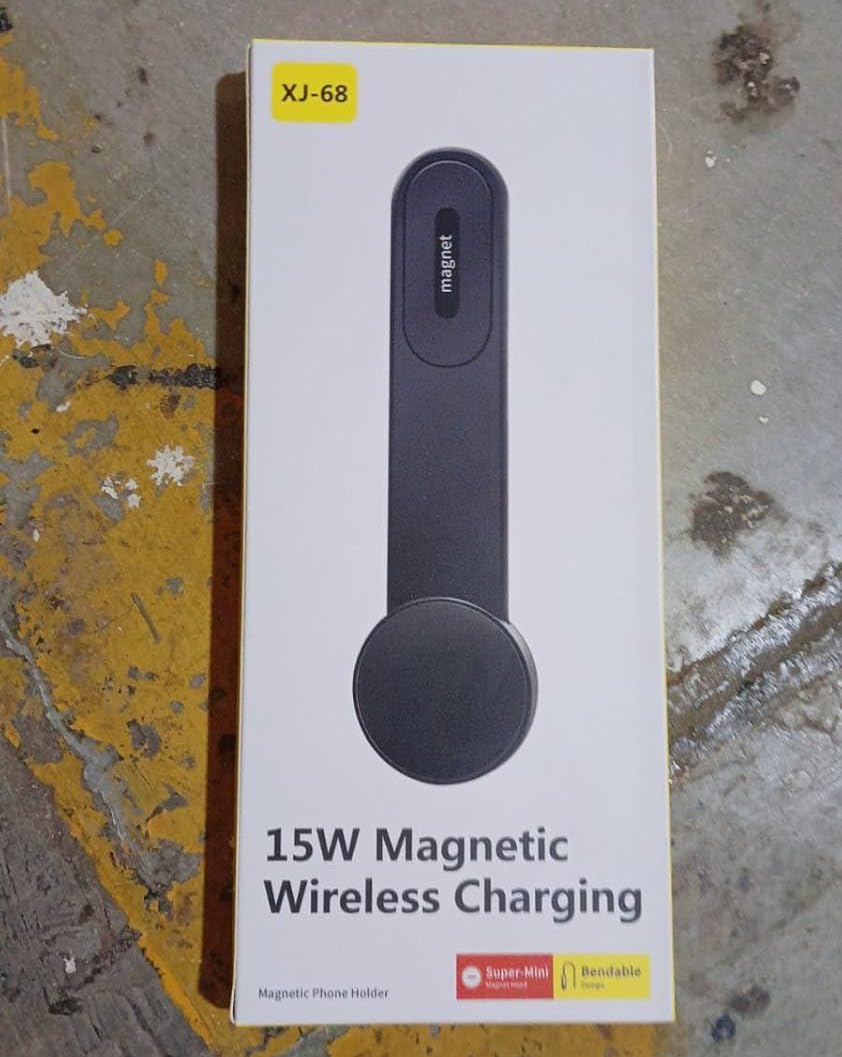 Wireless Car Charger, Phone Holder - Car Mount Charging Set (15W)