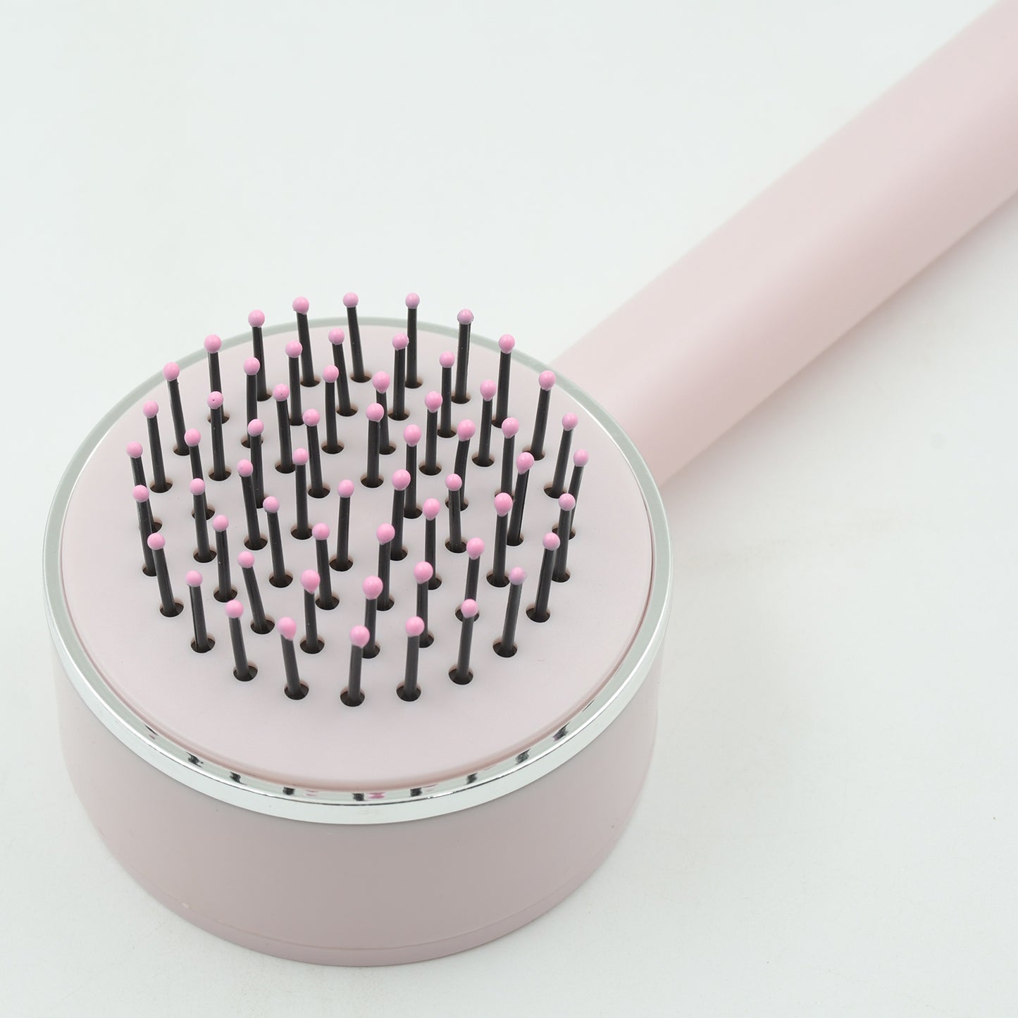 6034 Air Cushion Massage Brush Airbag Massage Comb With Long Handle Self-cleaning Hair Brush Detangling Anti-static For All Hair Default Title - Anthro Bazaar