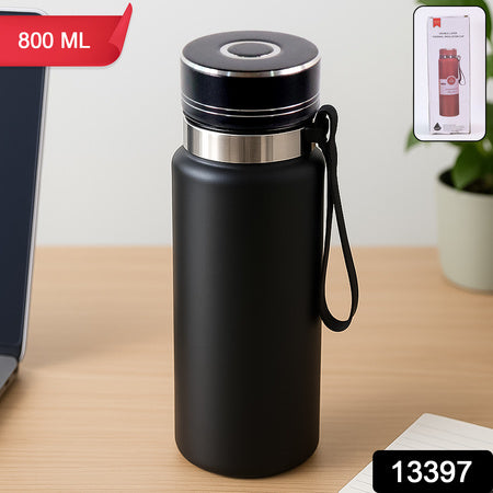 Double Stainless Steel Wall Flask Vacuum Insulated Water Bottle (800 Ml) Default Title - Anthro Bazaar