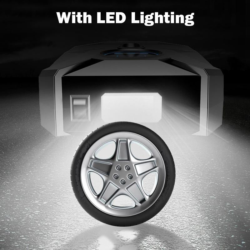 1646 Digital Car Tyre Inflator Portable Air Compressor Pump Default Title - Anthro Bazaar