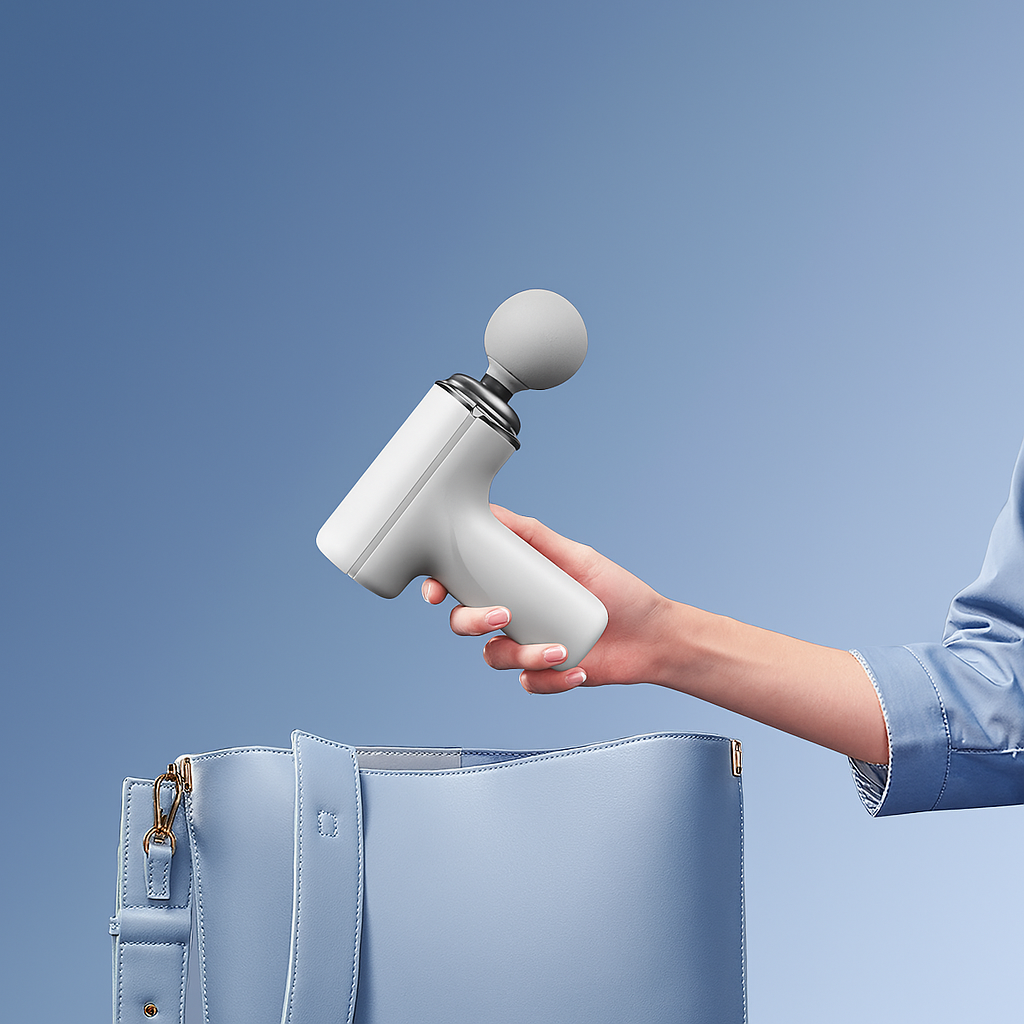 PulseEaseâ„¢ Massage Gun PulseEaseâ„¢ Gun Massager - Anthro Bazaar
