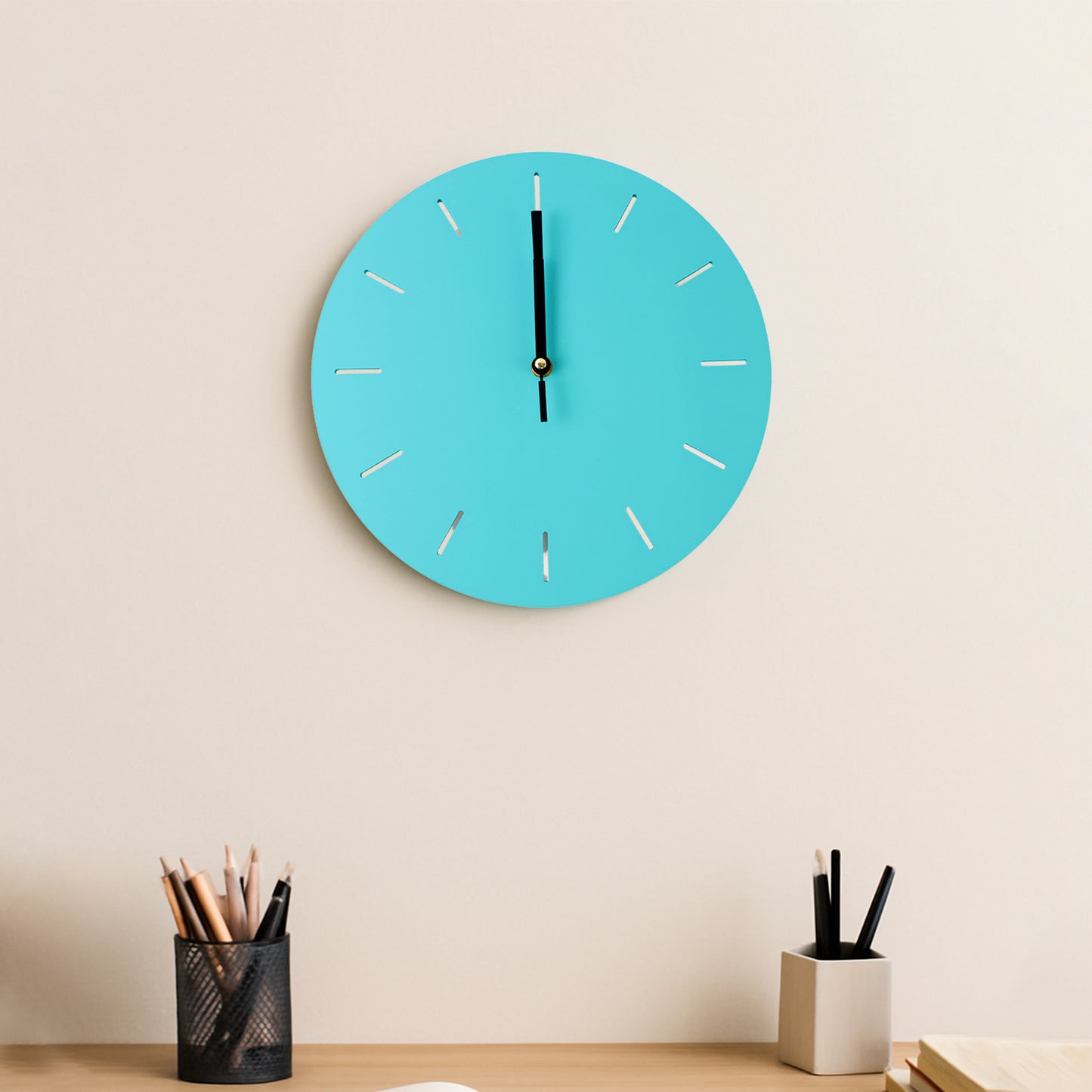 Contemporary Minimal Wall Clock (1 Pc) Default Title - Anthro Bazaar
