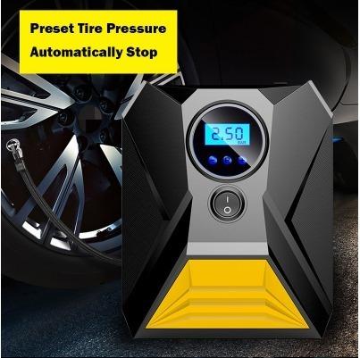 1646 Digital Car Tyre Inflator Portable Air Compressor Pump Default Title - Anthro Bazaar