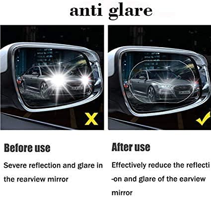 7552 Anti Fog Anti Scratch Interior Rearview Car Mirror Film Waterproof Hd Clear Protective Sticker Film For Safe Driving Car Mirrors Side Windows Default Title - Anthro Bazaar