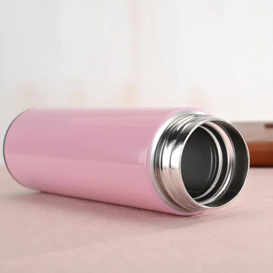 Pink Vacuum Insulated Water Bottle (1 Pc 500ml) Default Title - Anthro Bazaar