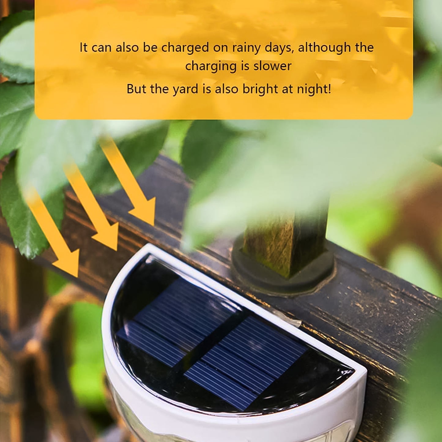 6 Led Solar Powered Wall Mount Fence Light With Honeycomb Shade Design (2 Pc Set) Default Title - Anthro Bazaar