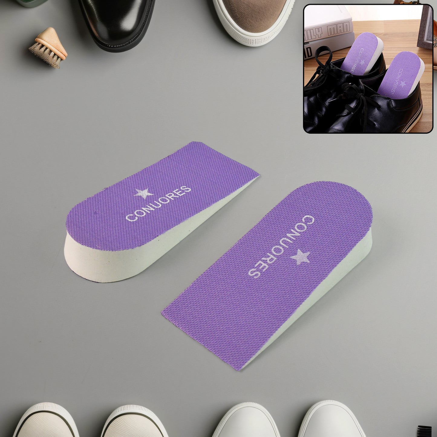 Adjustable Height Increase Insoles For Men And Women (1 Pair) Default Title - Anthro Bazaar