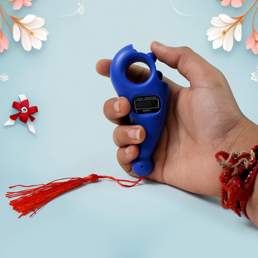 Digital Tasbih Counter – Wooden Style Tally Beads for Zikr, Prayer & Naam Jaap