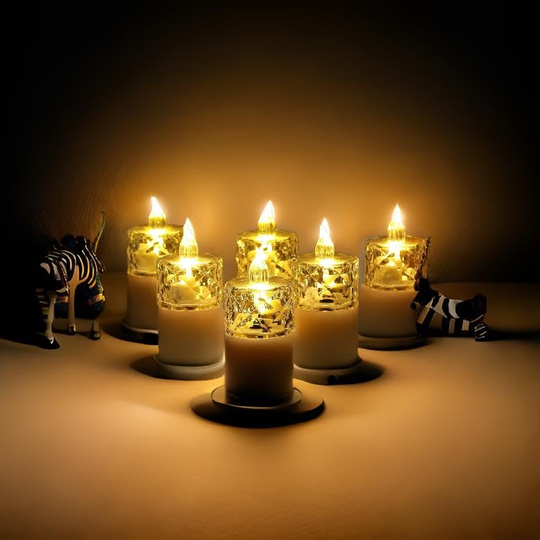 LumiFlicker™ LED Tea Light Candle Set (24 Pc)