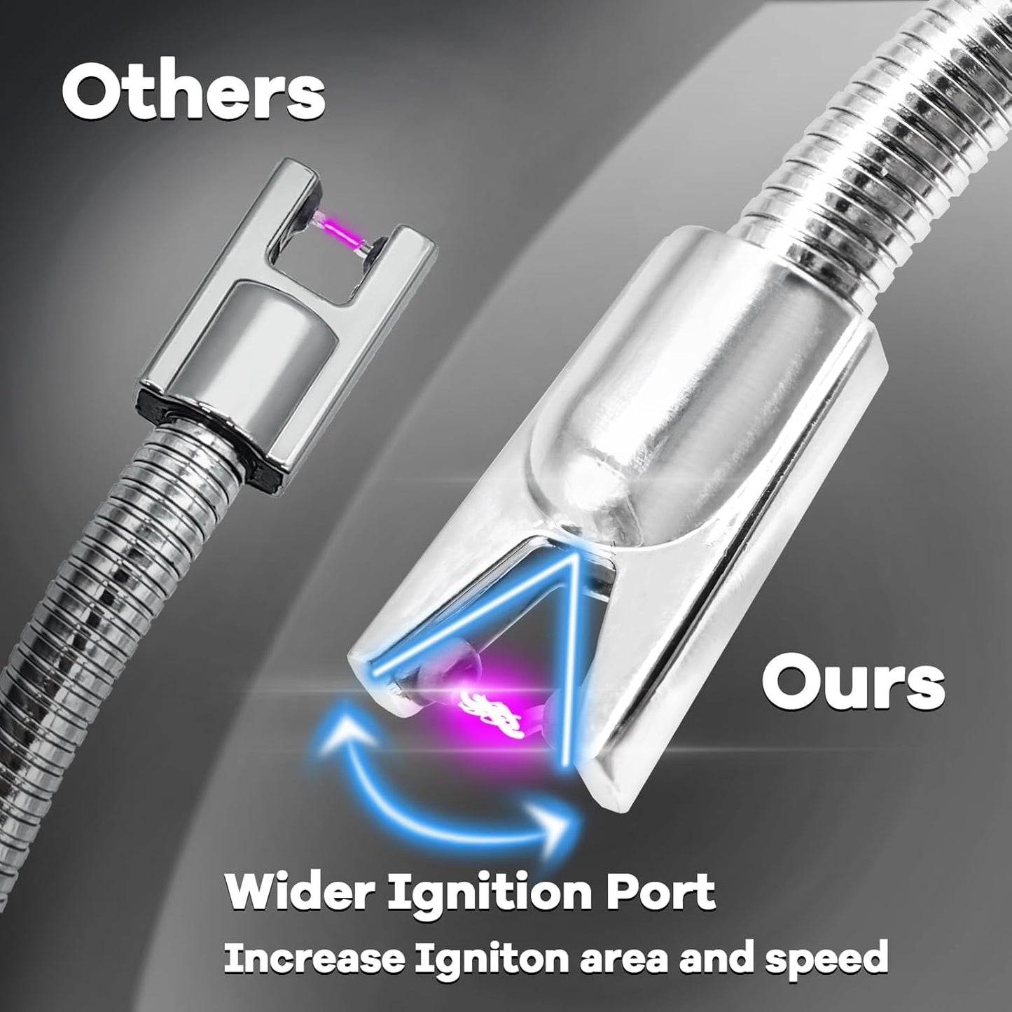 FlameFlex™ USB Rechargeable Arc Lighter Default Title - Anthro Bazaar