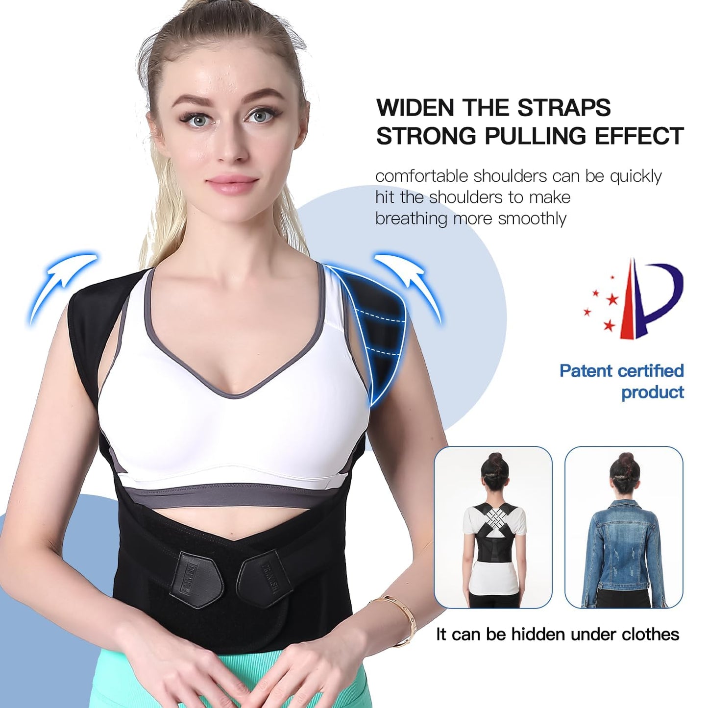 SpineAlign™ Adjustable Posture Corrector Default Title - Anthro Bazaar