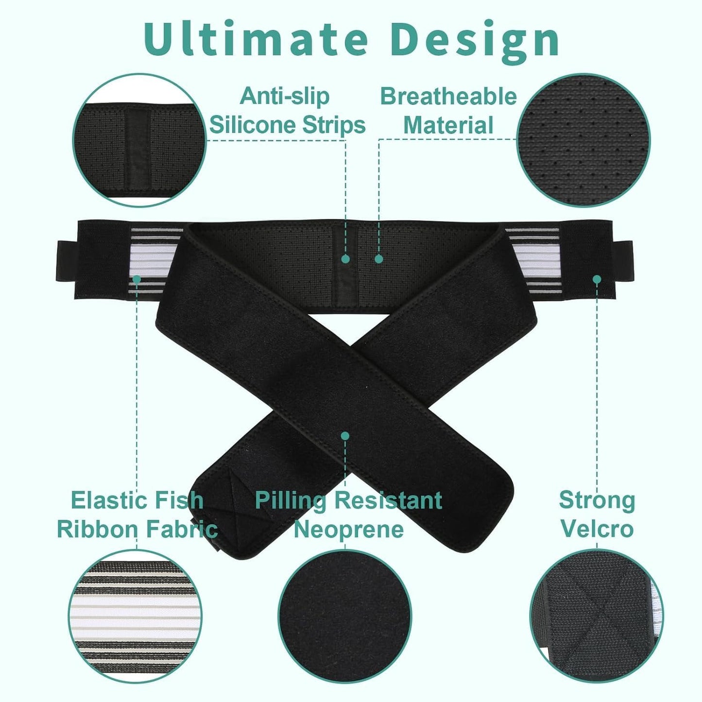 AlignHip™ Adjustable SI Joint Support Belt Default Title - Anthro Bazaar