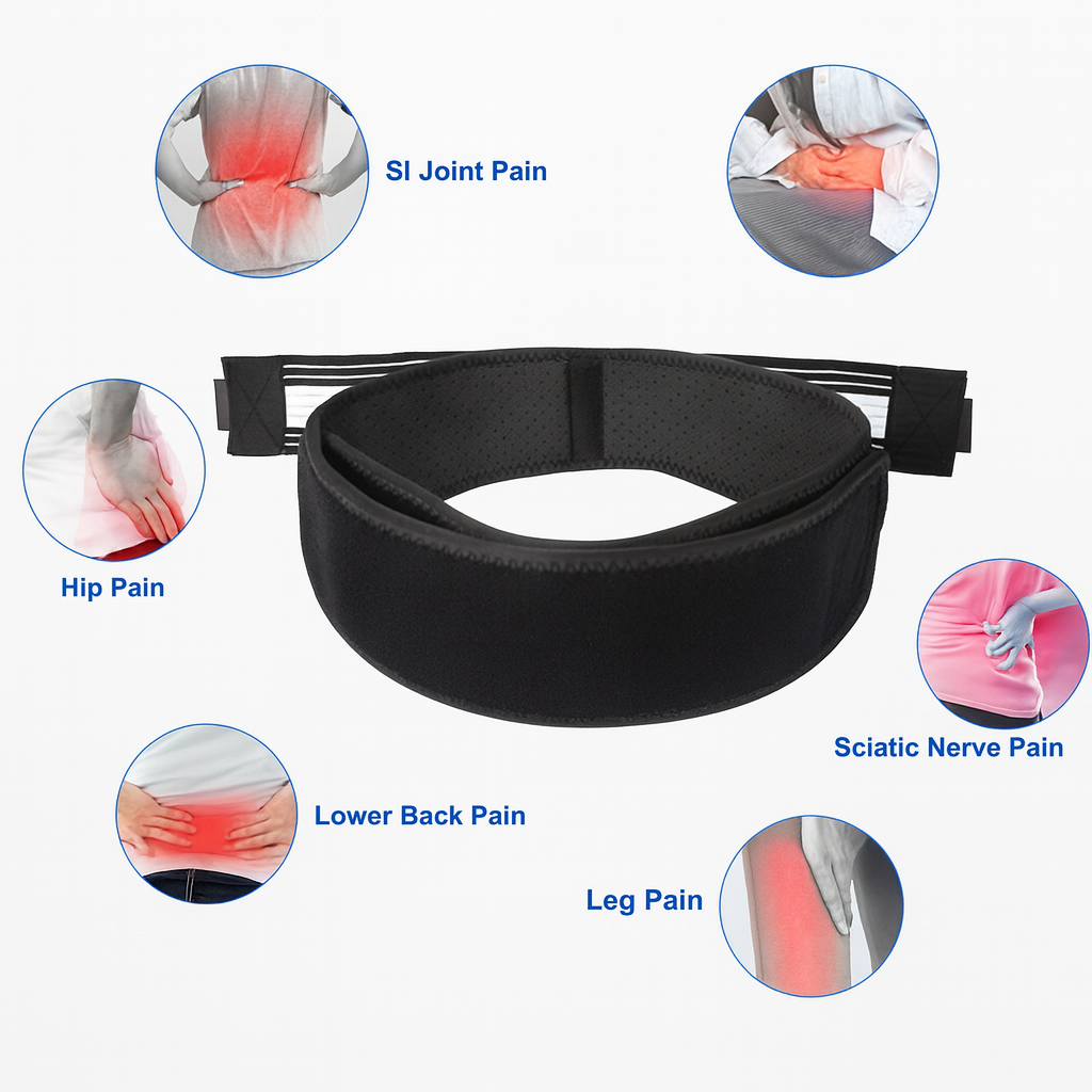 AlignHip™ Adjustable SI Joint Support Belt Default Title - Anthro Bazaar