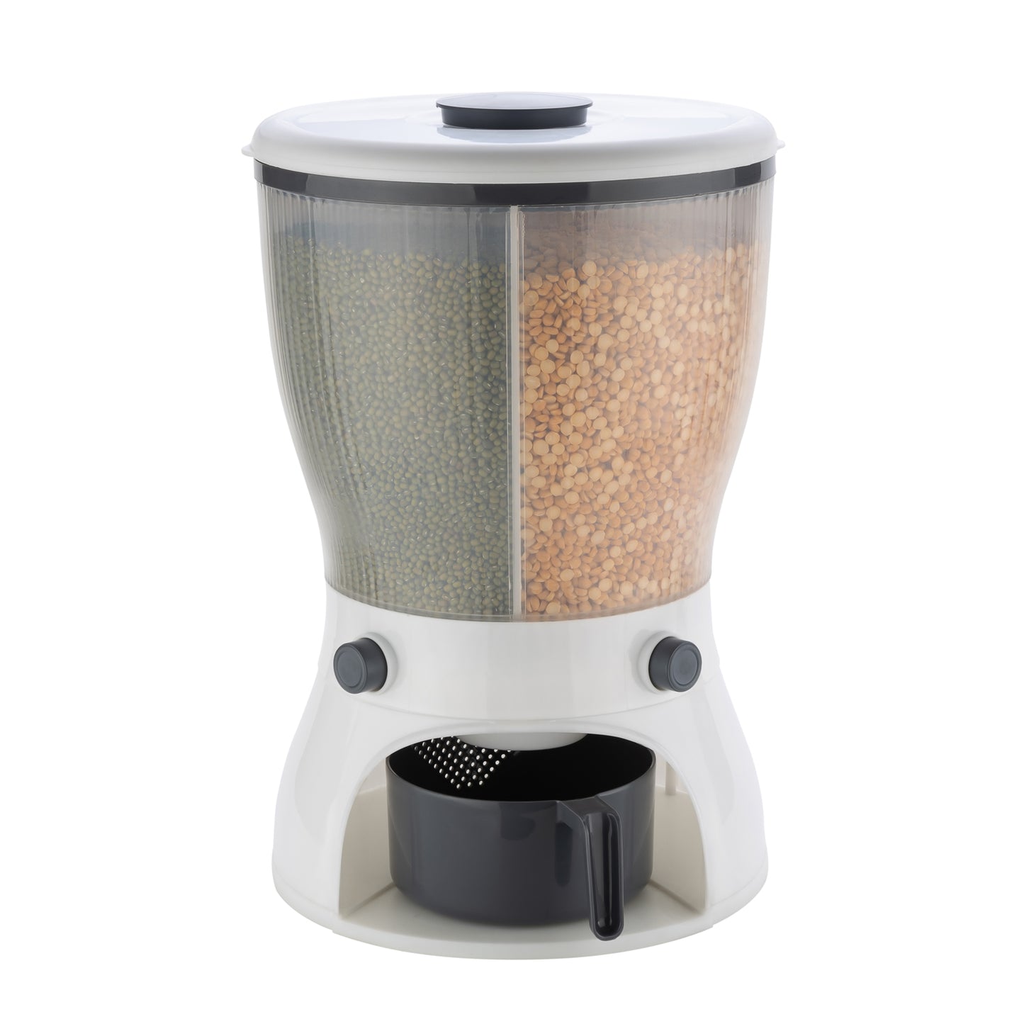 0127 4in1 Rice Dispenser Grain Storage Container Household Cereal Dispenser Default Title - Anthro Bazaar