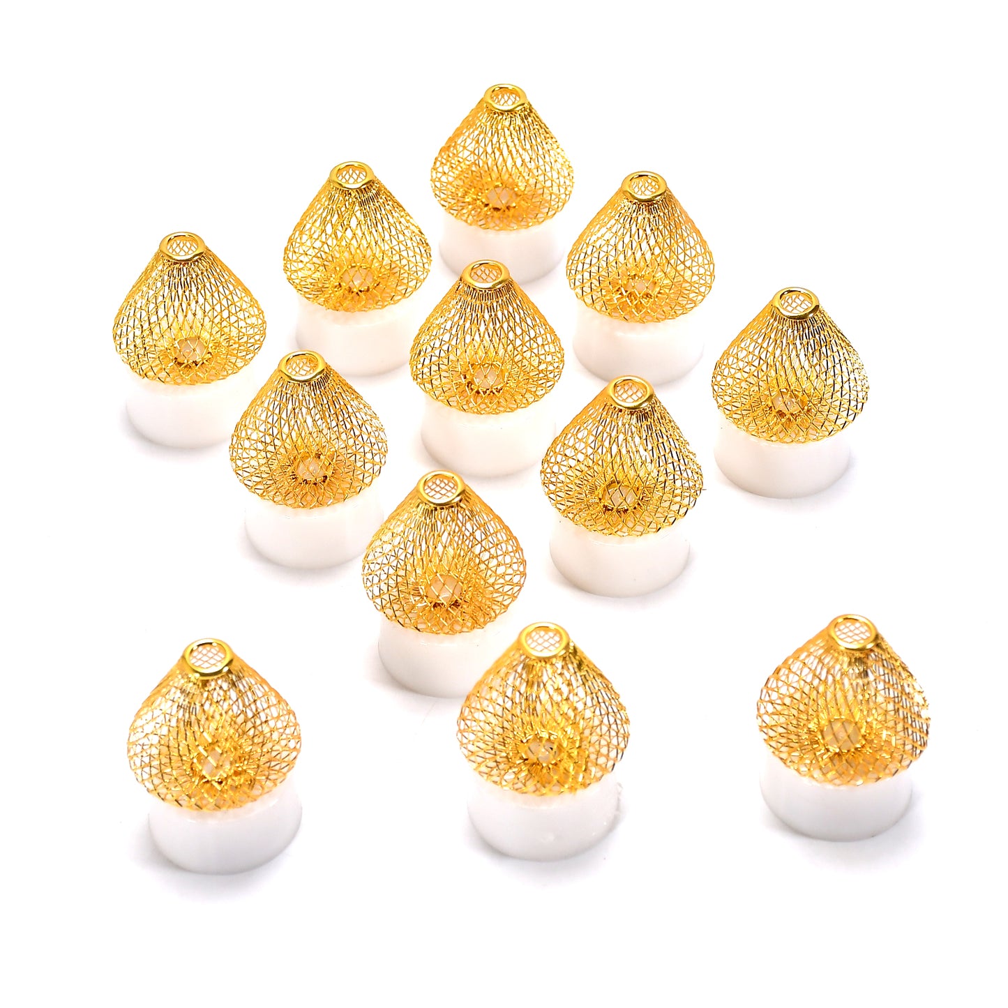 6551 12pcs Flameless And Smokeless Decorative Candles Acrylic Led Tea Light Candle For Gifting House Light For Balcony Room Birthday Christmas Festival Events Decor Candles (12 Pieces) Default Title - Anthro Bazaar