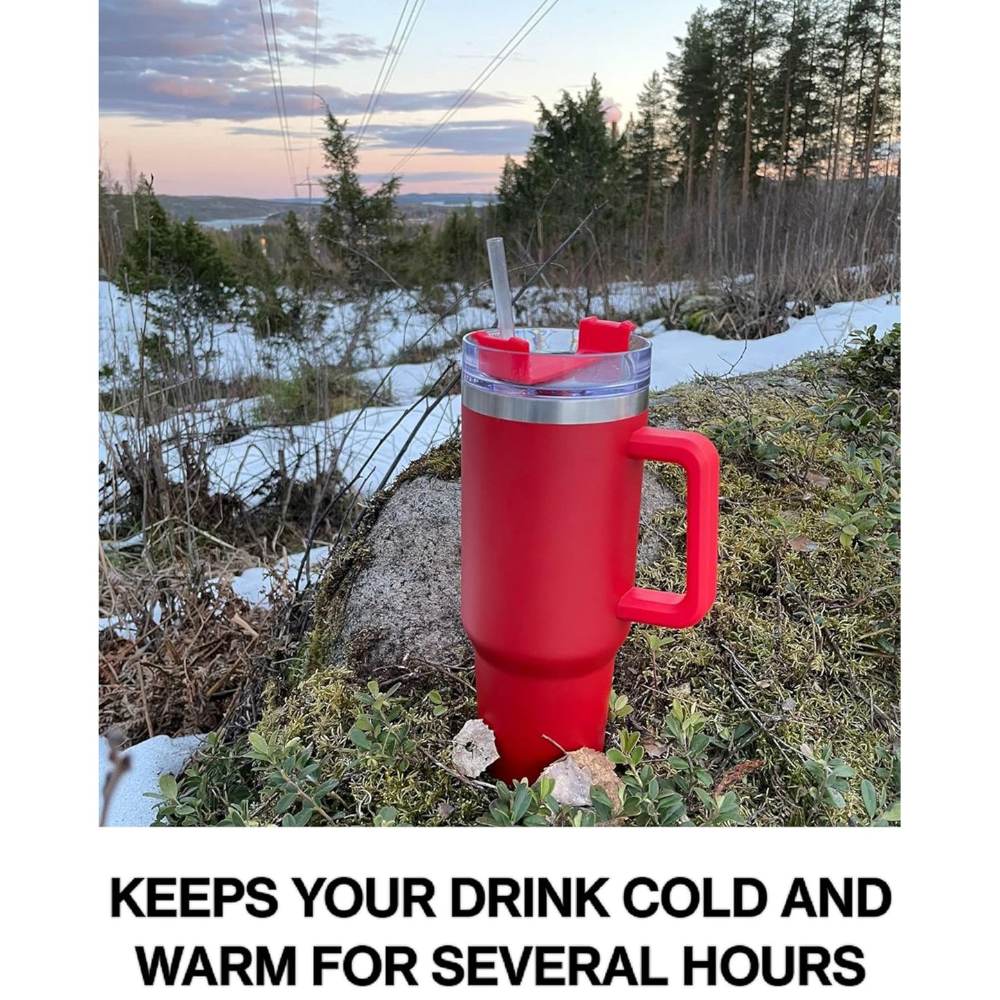 Extra Large Insulated Travel Mug (1200ml - 1 Pc) Default Title - Anthro Bazaar