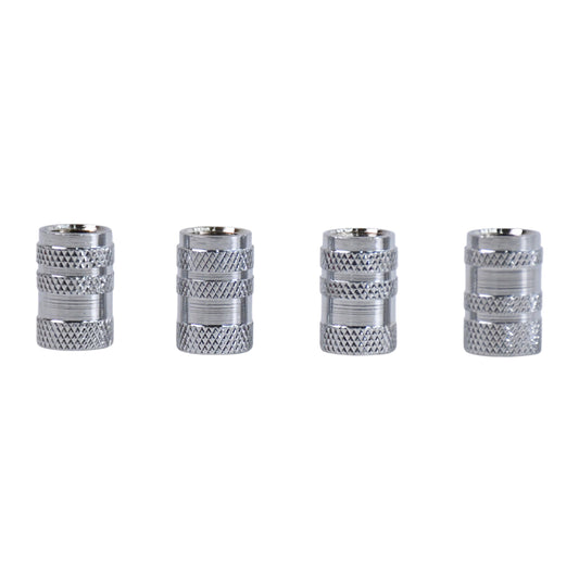 Tire Valve Stem Caps Fit For Genesis Cars. Air Valve Caps Suit For Most Car Truck Suv Wheel Accessories 4pcs Silver. Default Title - Anthro Bazaar