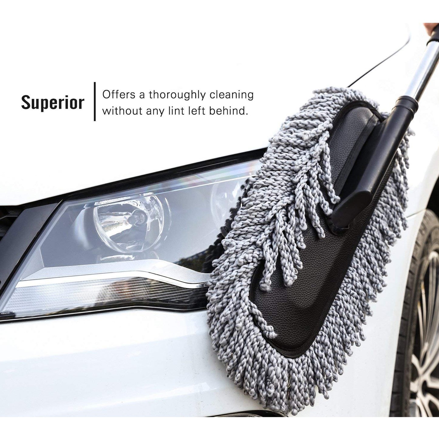 Car Dust Brush Gentle And Efficient Cleaning Tool For Interior And Exterior (1 Pc) Default Title - Anthro Bazaar