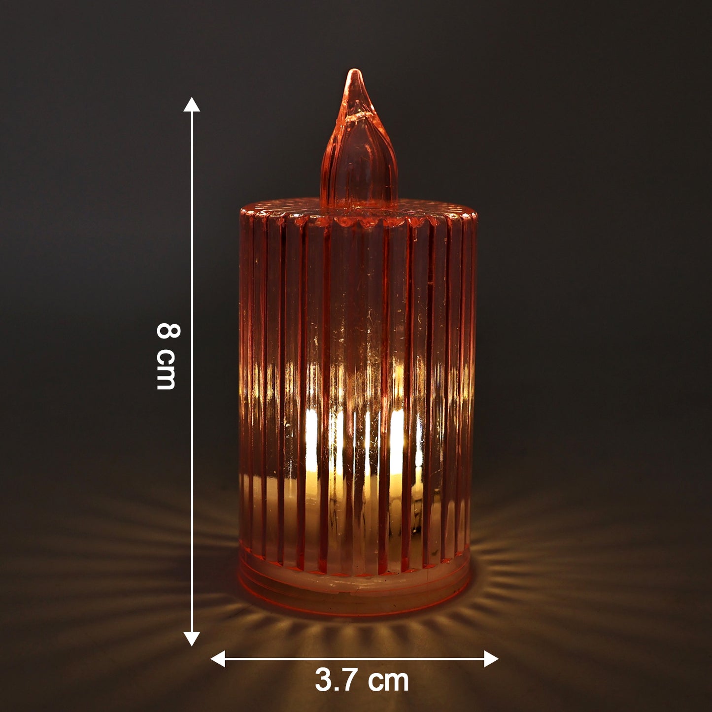 Decorative Flameless Electronic Led Candle Light Set (24 Pc) Default Title - Anthro Bazaar