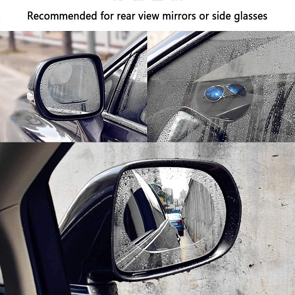 7552 Anti Fog Anti Scratch Interior Rearview Car Mirror Film Waterproof Hd Clear Protective Sticker Film For Safe Driving Car Mirrors Side Windows Default Title - Anthro Bazaar