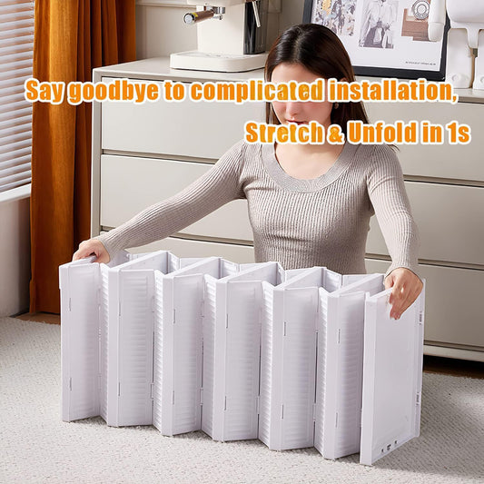 Stackable Multifunctional Storage For Clothes Foldable Drawer Shelf Basket Utility Cart Rack Storage Organizer Cart For Kitchen Pantry Closet Bedroom Bathroom Laundry (6 Layer 1 Pc) Default Title - Anthro Bazaar