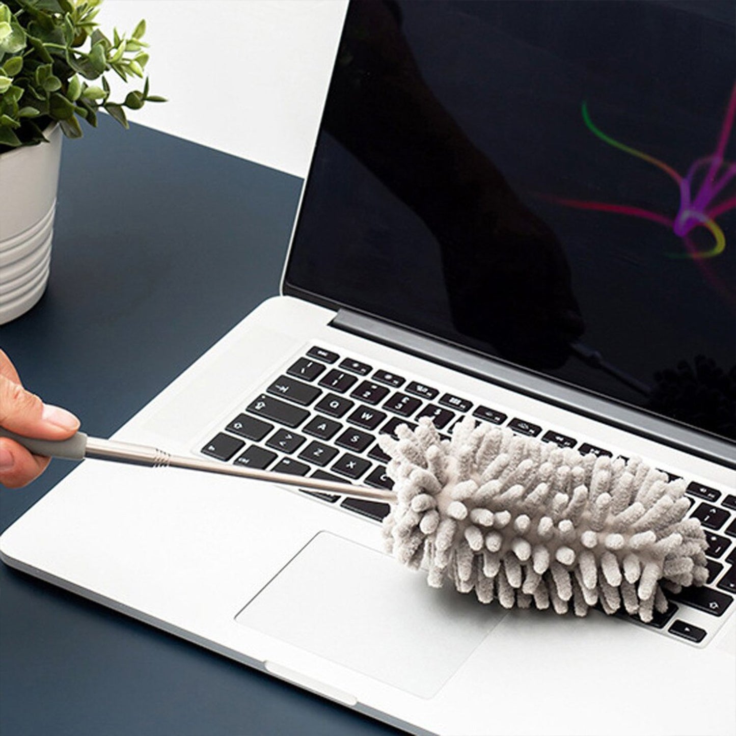 6017 Multipurpose Microfiber Fan Cleaning Duster For Quick And Easy Cleaning Default Title - Anthro Bazaar