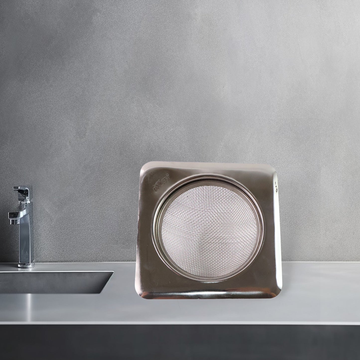 Stainless Steel Square Sink Strainer (1 Pc) Default Title - Anthro Bazaar