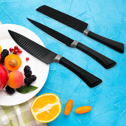 Professional Kitchen Knife Set (Stainless Steel 6 Pcs Set)