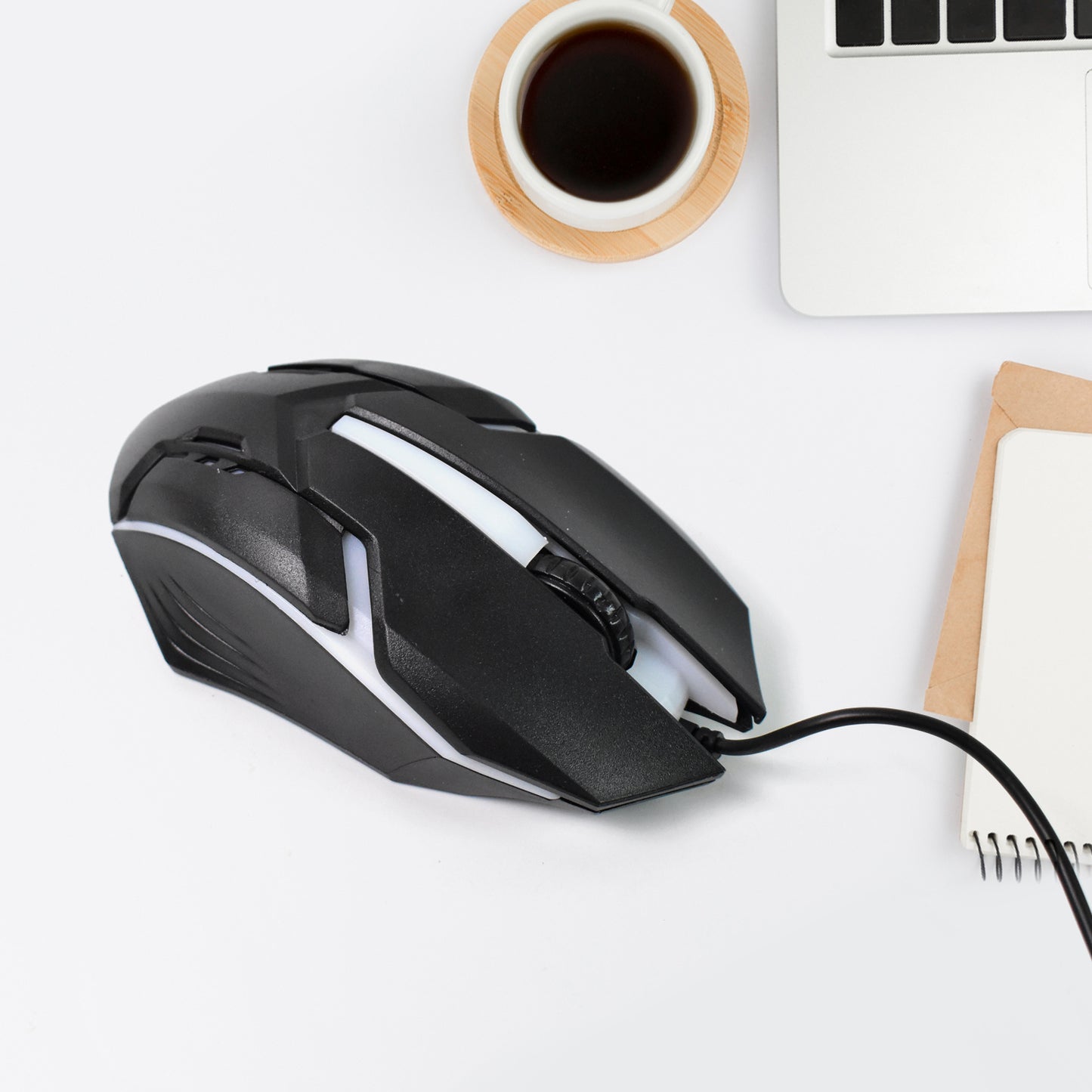 Usb Wired Mouse Ergonomic Design Gaming Mouse (1 Pc) Default Title - Anthro Bazaar