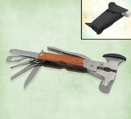9379 Fathers Day Gifts Dad Birthday Gifts For Dad From Daughter Son All In One Tools Hammer Multitool Opener Screwdriver Cool Gadget Christmas Gifts Stocking Stuffer For Men Outdoor Camping Default Title - Anthro Bazaar