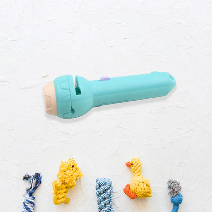 Mini Slide Projector For Kids With 3 Slide And Animated Pattern Flashlight Torch For Kids Projector Torch Educational Learning Toy Default Title - Anthro Bazaar