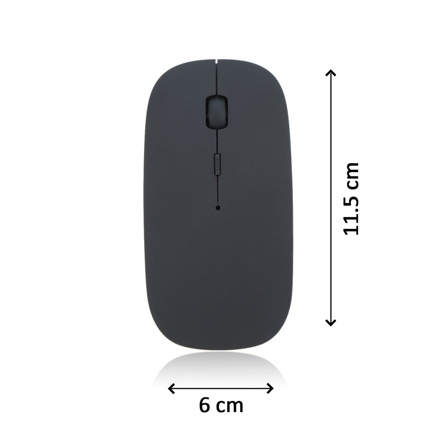 6077 Wireless Mouse For Laptoppcmacipad Procomputer Default Title - Anthro Bazaar