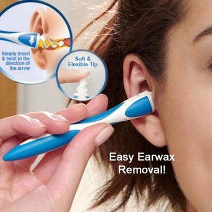 Smart Swab Silicone Easy Earwax Removal With 16 Replacement