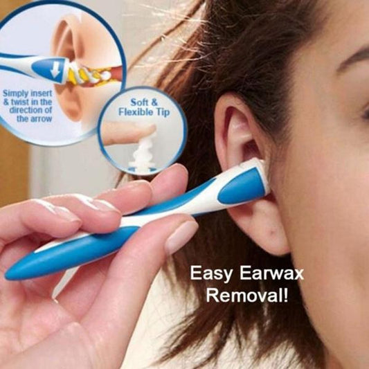 Smart Swab Silicone Easy Earwax Removal With 16 Replacement