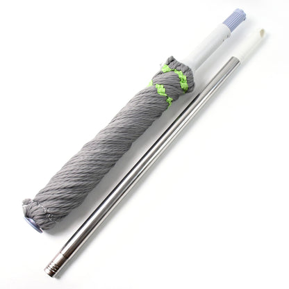 Squeeze Twist Mop Self Wringing Mop Stainless Steel Handle (1 Pc) Default Title - Anthro Bazaar