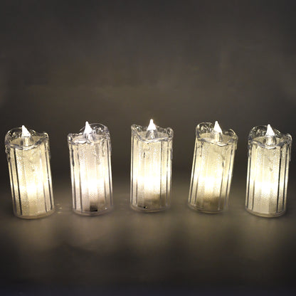Flameless Glow Anywhere – 24 LED Tea Light Candles
