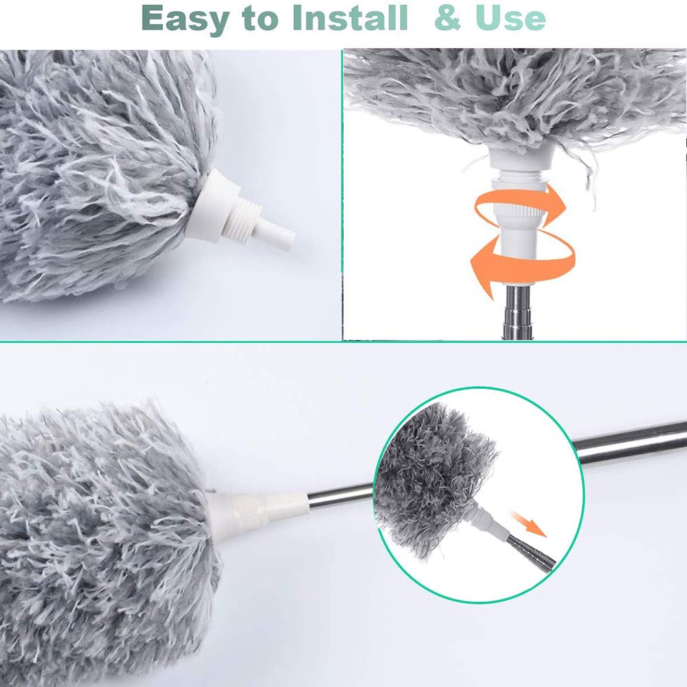 Microfiber Telescoping Duster – Clean High, Low & Everywhere in Between