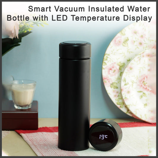 0698 Double Stainless Steel Wall Smart Flask Water Bottle ( B Grade ) Default Title - Anthro Bazaar