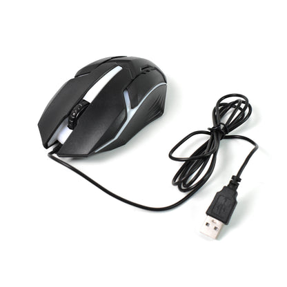 Usb Wired Mouse Ergonomic Design Gaming Mouse (1 Pc) Default Title - Anthro Bazaar