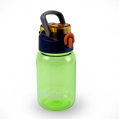 Green Leak-proof Portable Fruit Infuser Water Bottle Approx 600ml (1 Pc) Default Title - Anthro Bazaar