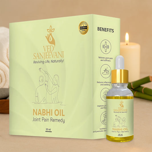 Ved Sanjeevani Nabhi Oil For Joint Pain Relief (30ml 1 Pc) Default Title - Anthro Bazaar
