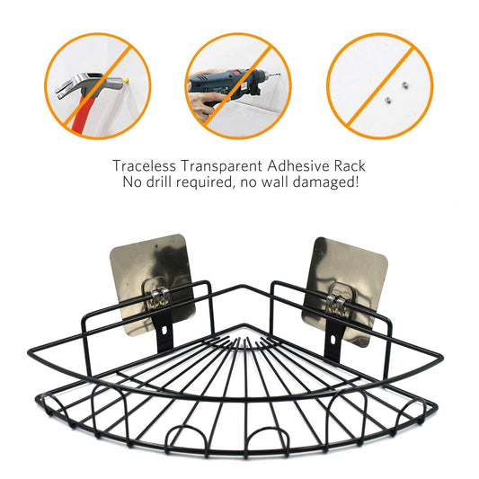 9010 1 Pc Shower Caddy Corner For Holding And Storing Various Household Stuffs And Items Etc. Default Title - Anthro Bazaar