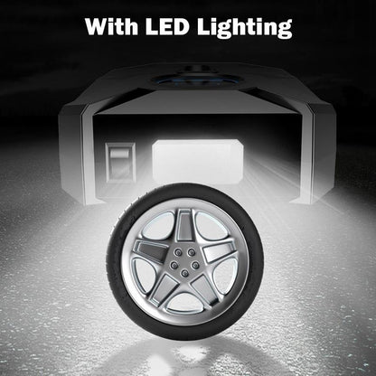 1646 Digital Car Tyre Inflator Portable Air Compressor Pump Default Title - Anthro Bazaar