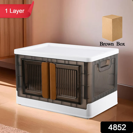 Plastic Folding Wardrobe Storage Organizer (1 Layer 1 Pc) Default Title - Anthro Bazaar