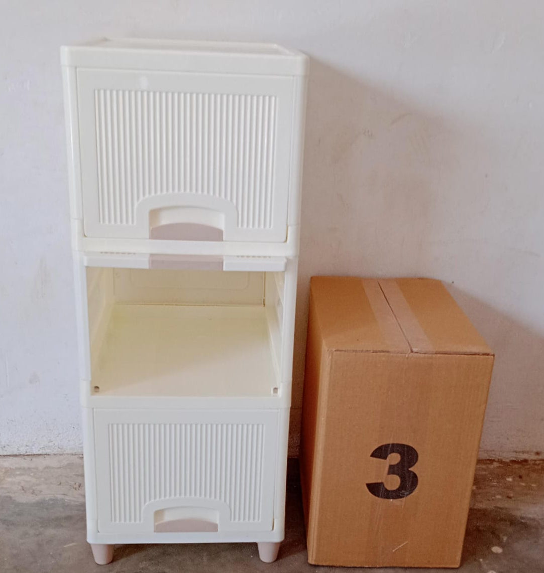 Multipurpose Storage Cabinet Storage Solutions [3 Layers]