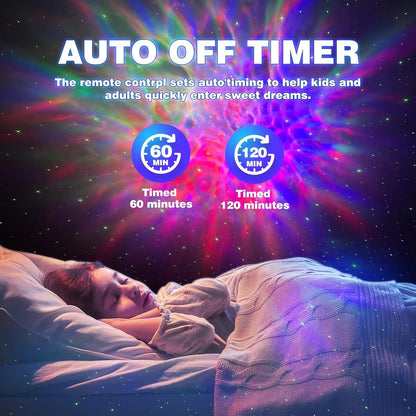 AstroGlow™ Galaxy Projector – Astronaut Starry Sky Lamp with Remote & 360° Rotation