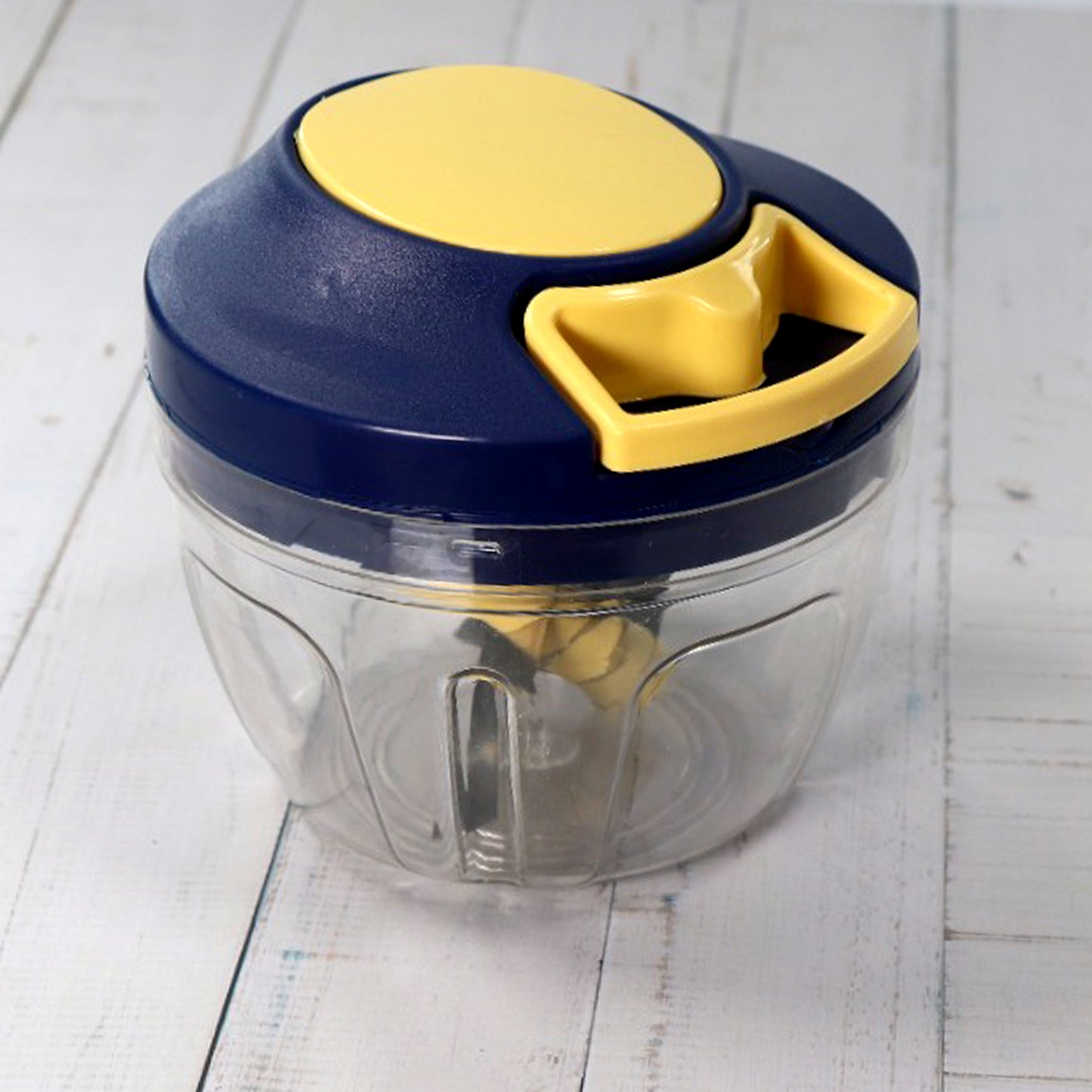 Vegetable & Fruit Chopper 650ml | 4-Blade Manual Kitchen Chopper