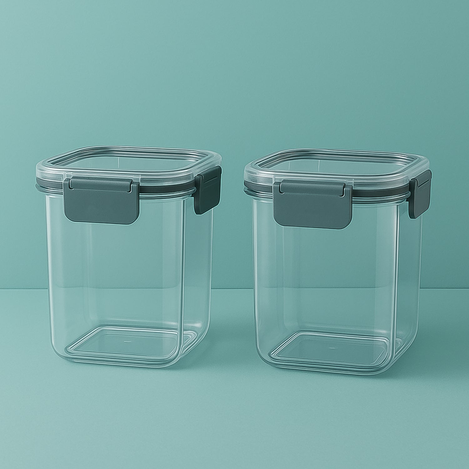 Apex Press N Lock Airtight Food Storage Container Set (2pc900ml) Approx Default Title - Anthro Bazaar