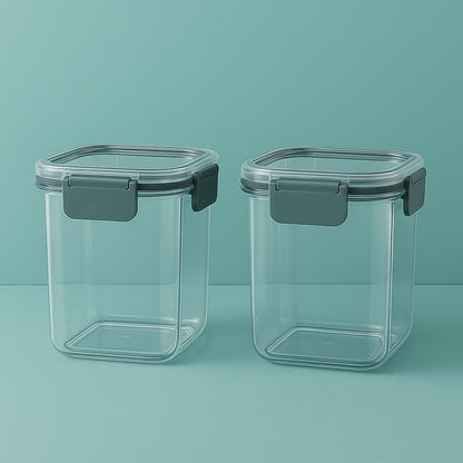 Apex Press N Lock Airtight Food Storage Container Set (2pc900ml) Approx Default Title - Anthro Bazaar