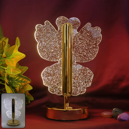 Four-Leaf Clover Crystal Table Lamp – Luxury, Elegance & Good Luck in One